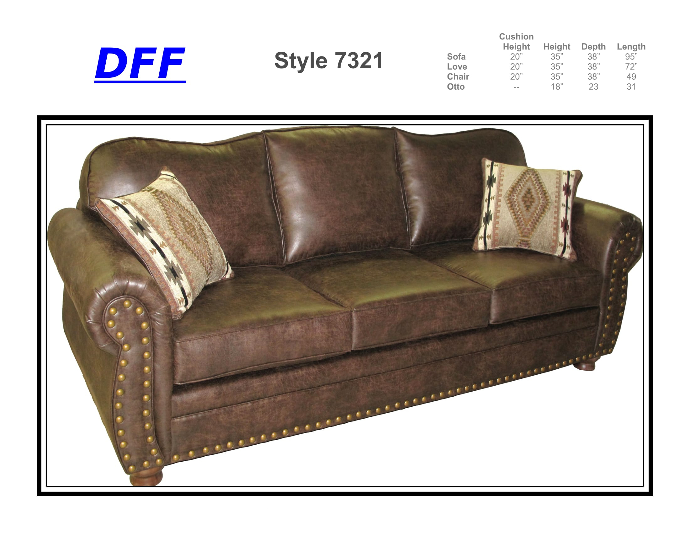 Homelife Furniture 7321 Sofa Oregon City & Tillamook, Oregon
