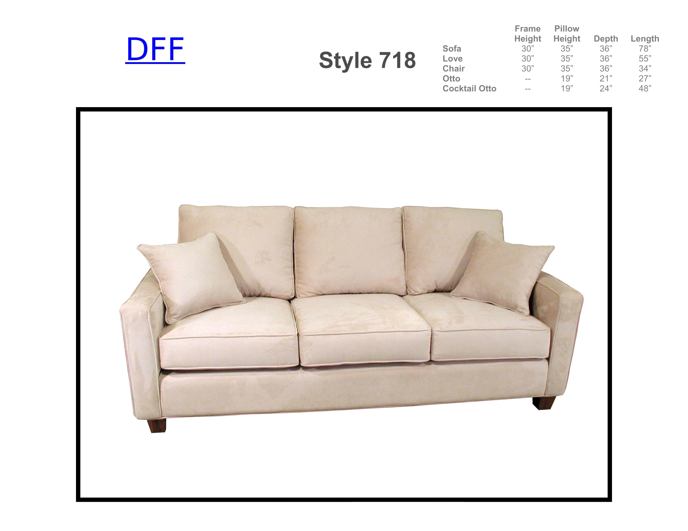 718 Sofa