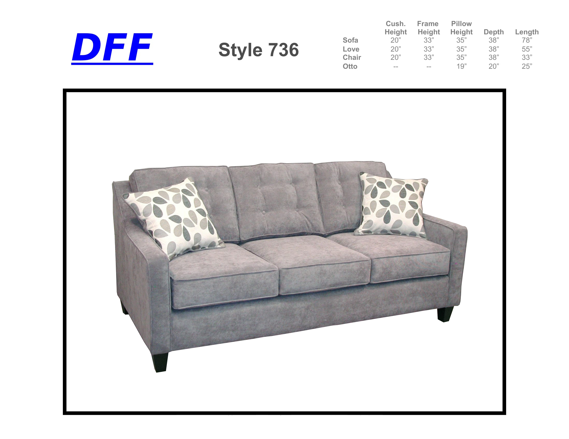 736 Sofa Sleeper