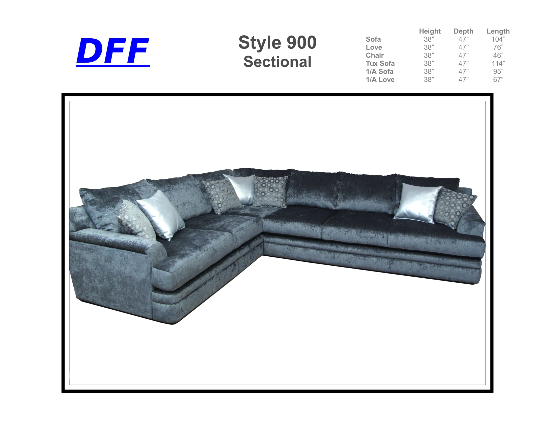 900 Sectional