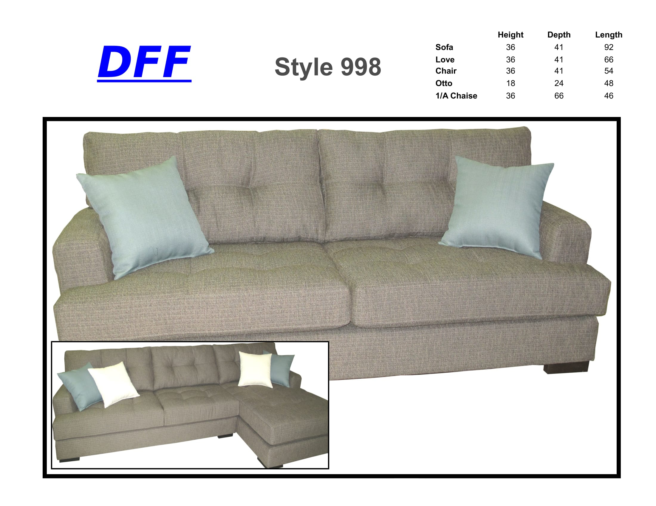 998 Sectional