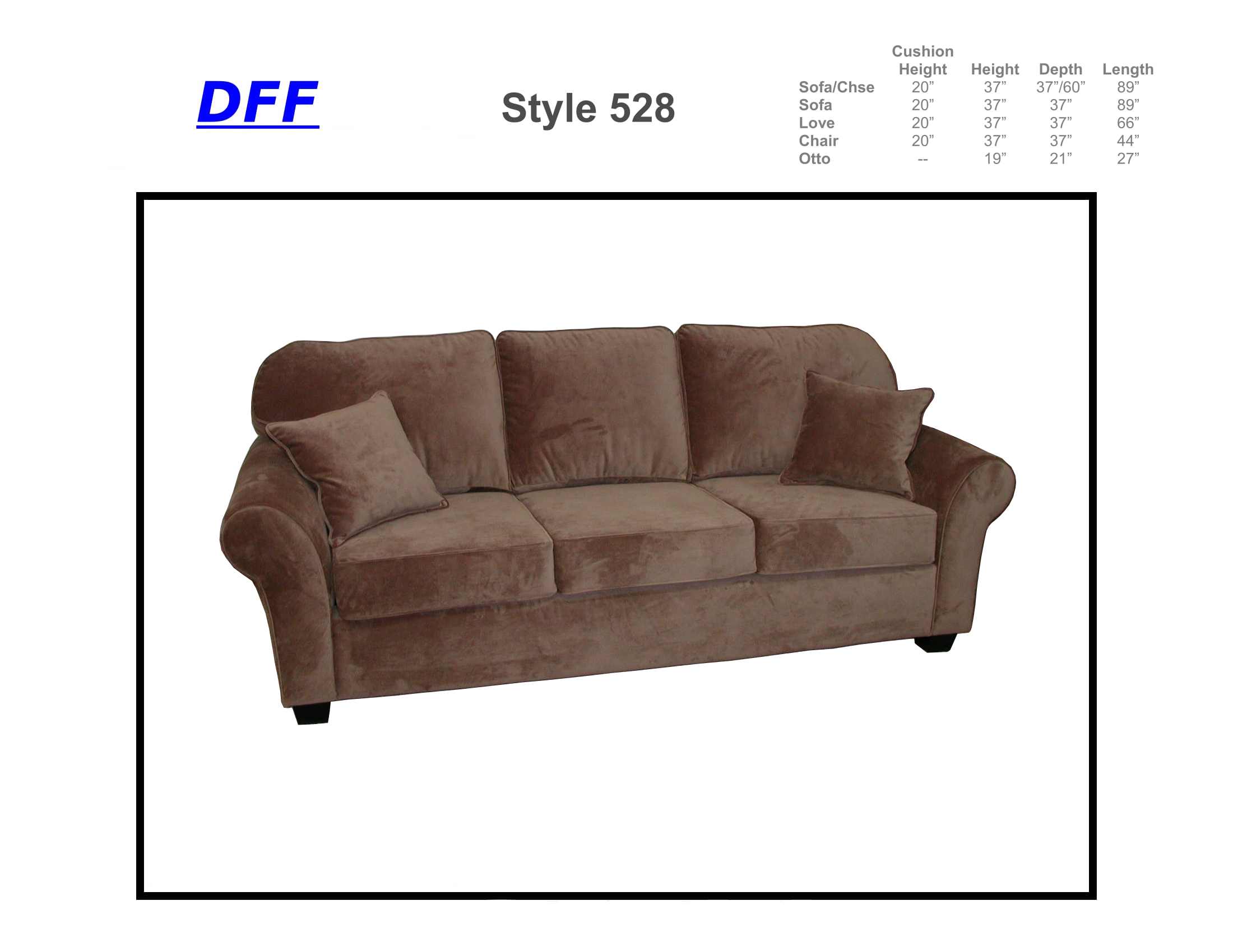 Homelife Furniture 528 Sleeper Sofa Oregon City & Tillamook, Oregon
